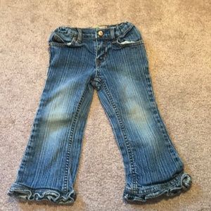 Children’s Place 3T ruffle Flair jeans